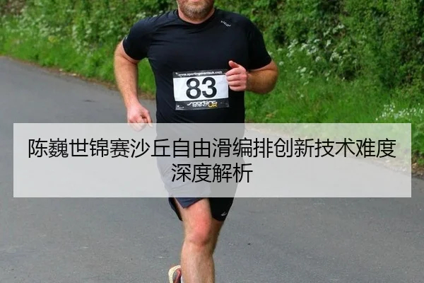 陈巍世锦赛沙丘自由滑编排创新技术难度深度解析