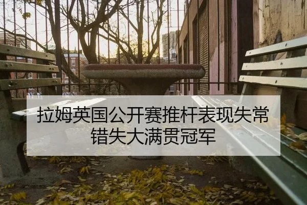 拉姆英国公开赛推杆表现失常 错失大满贯冠军
